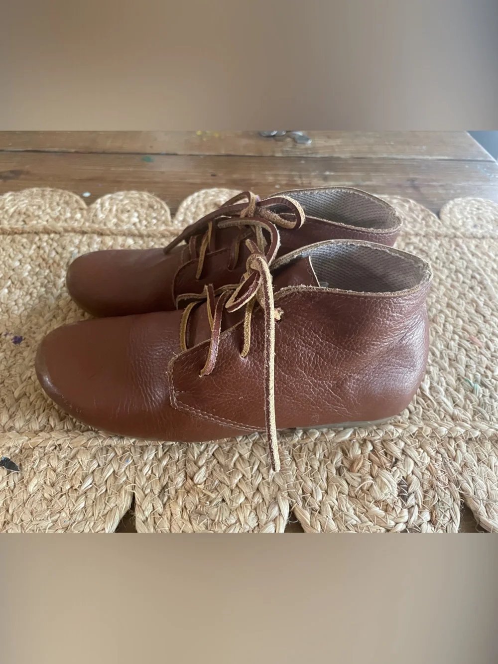 Adelisa and Co. girls leather  boots size 34